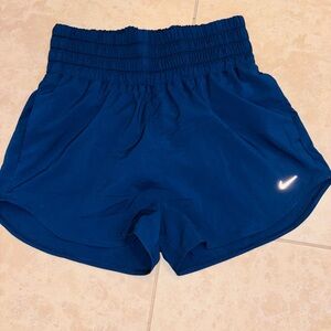 Nike Women's Deep Blue Athletic Shorts